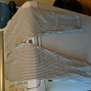 Strip stretch pants